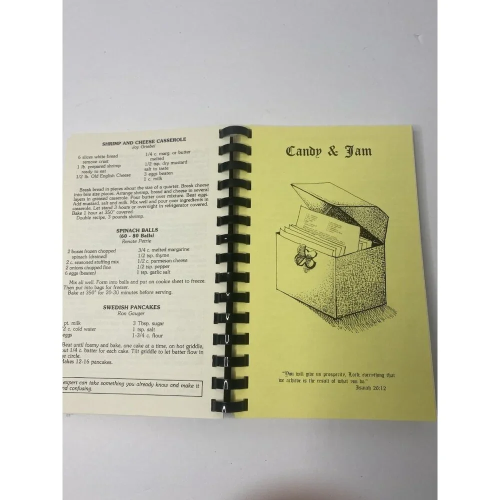 Cross Lutheran Church Centennial Cookbook 1983‎ Burlington WI Wisconsin Vintage